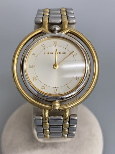 商品画像：腕時計/アナログ/ステンレス/WHT/SLV 1