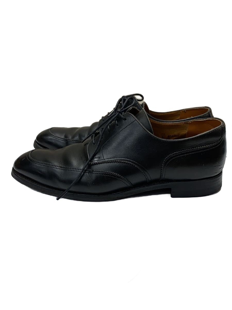 CROCKETT&JONES × Paul Smith / ドレスシューズ/UK8/BLK/レザー/8695