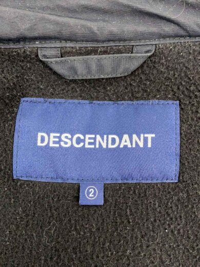 商品画像：フリースジャケット/2/ポリエステル/BLK/無地 3