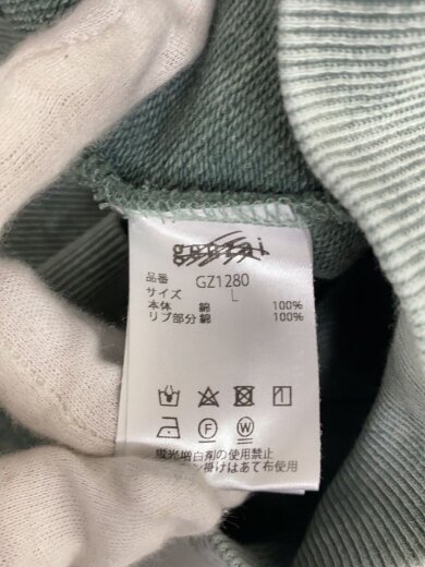 商品画像：ジップパーカー/L/コットン/GRN/GZ1280 4