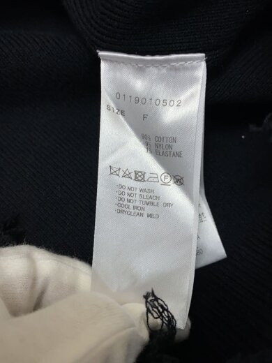 商品画像：カーディガン(厚手)/FREE/コットン/BLK/無地/0119010502 4