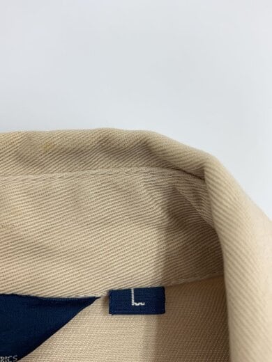 商品画像：ジャケット/L/コットン/BEG/無地 4