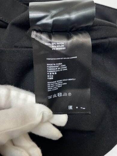 商品画像：スカート/38/レーヨン/BLK/無地 6