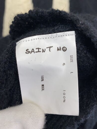 商品画像：ニット・セーター(厚手)/L/ウール/BLK/SM-A21-0000-039 4