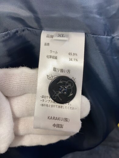 商品画像：コート/XL/ウール/NVY 5