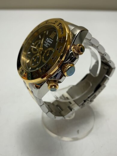 商品画像：ソーラー腕時計/アナログ/ステンレス/BLK/SLV/SS 2