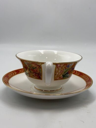 商品画像：カップ&ソーサー/2点セット/RED 5