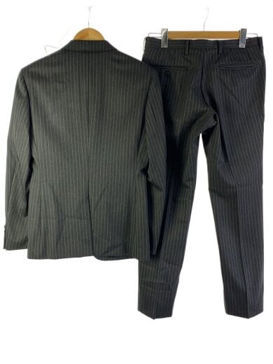 商品画像：セットアップ/--/ウール/GRY/ストライプ/小穴有 2