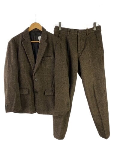 商品画像：セットアップ/L/ウール/BRW/チェック 1