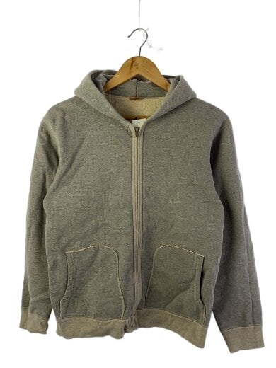 商品画像：ジップパーカー/M/コットン/GRY// 1