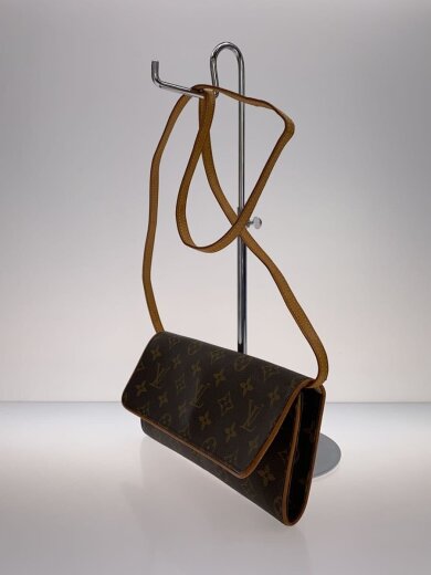 商品画像：ポシェット・ツインGM_モノグラム・キャンバス/PVC/BRW 2