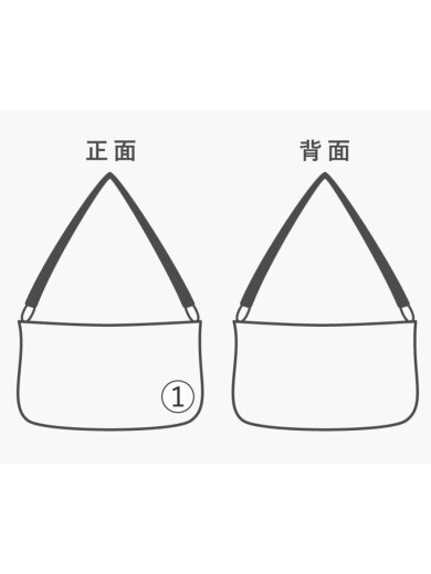 商品画像：バッグ/ナイロン/BLK/無地// 8