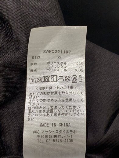 商品画像：キャミワンピース/O/ポリエステル/BLK/無地/SWF0221197// 4