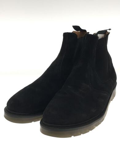 画像：solovair × ADAM ET ROPEソロヴェアー/アダムエロペ/サイドゴアブーツ/US8/ブラック/スウェード/17508 062