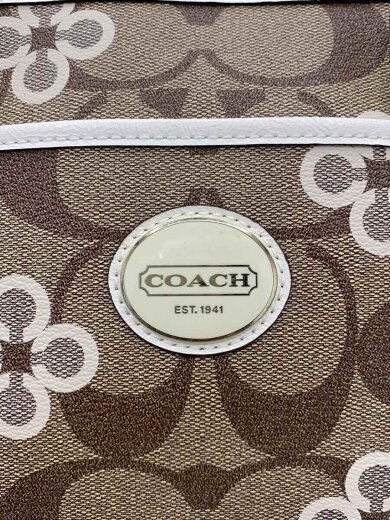 画像：COACHショルダーバッグ/--/BEG/f208115