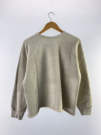 画像：OHOTOROスウェット/S/コットン/CRM/無地2