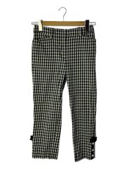 クロップドパンツ/38/コットン/BLK/ギンガムCK/NM-316308