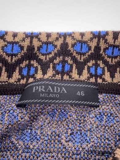 商品画像：ニット・セーター(薄手)/46/ウール/BRW/総柄 3