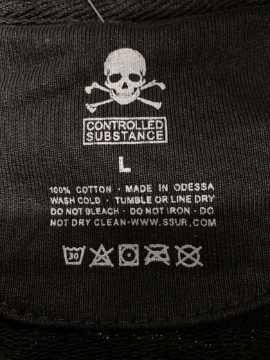 商品画像：CONTROLLEDSUBSTANCE/パーカー/L/コットン/BLK/総柄 3