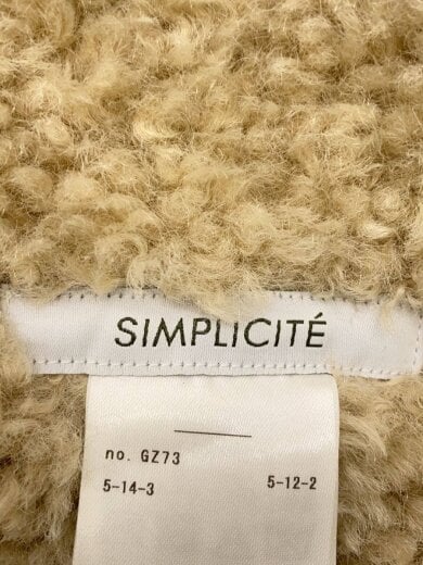 商品画像：B.C STOCK/25AW/ムートンライクフライトコート/F/フェイクレザー/BRW/25020700805040// 5