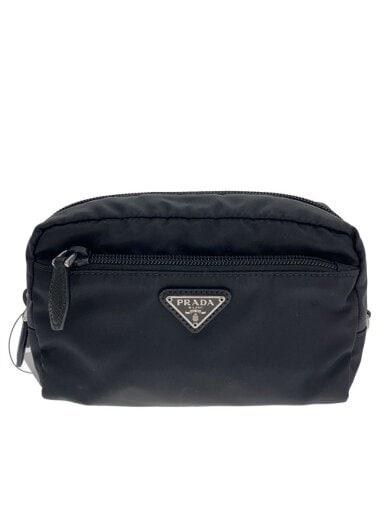 商品画像：ポーチ/ナイロン/BLK/無地/1NE393 1