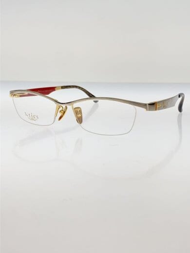 商品画像：ties/メガネ/--/GLD/CLR/メンズ 2