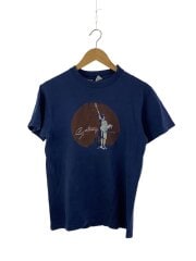 Tシャツ/M/コットン/NVY