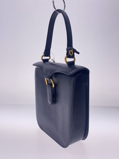 商品画像：シュリンク/ワンハンドル/ハンドバッグ/レザー/NVY// 2