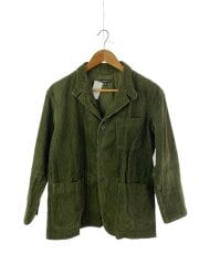 テーラードジャケット/XS/コットン/GRN