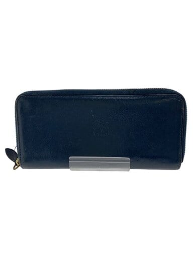 商品画像：長財布/レザー/NVY/無地/メンズ 1