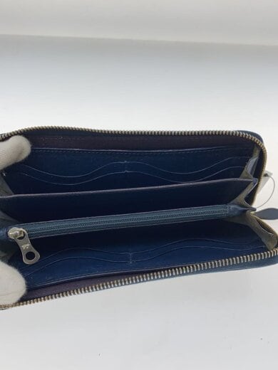 商品画像：長財布/レザー/NVY/無地/メンズ 6