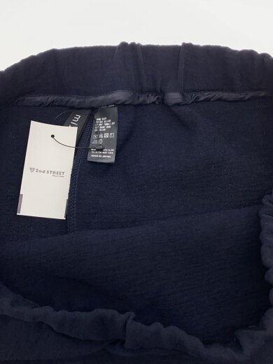 商品画像：スカート/--/ポリエステル/NVY/無地 3