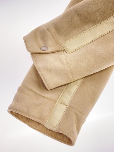 商品画像：ジャケット/L/フェイクレザー/CRM/無地/WP-J025 5