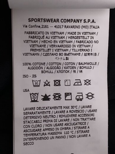 商品画像：ボトム/29/コットン/BLK/無地/8115311f1 6