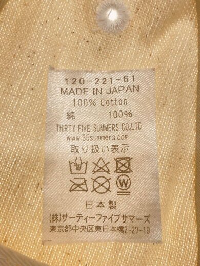 商品画像：キャップ/L/コットン/WHT/無地/メンズ 6