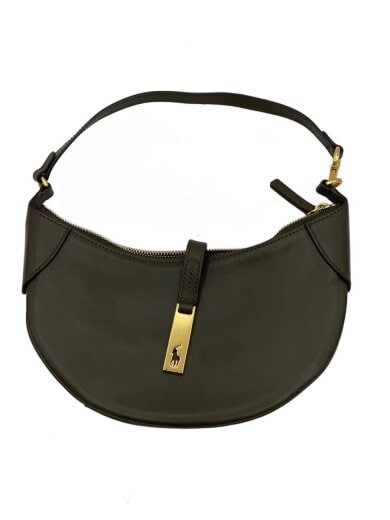 商品画像：ショルダーバッグ/レザー/KHK 1