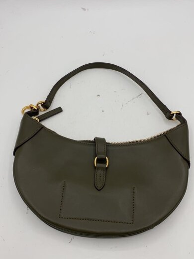 商品画像：ショルダーバッグ/レザー/KHK 3