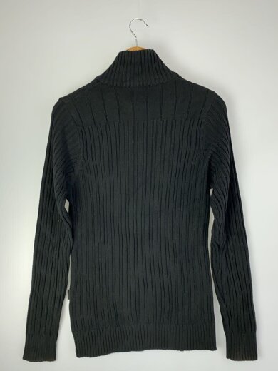 商品画像：ニット(厚手）/--/コットン/BLK/無地/H32161　01048 2