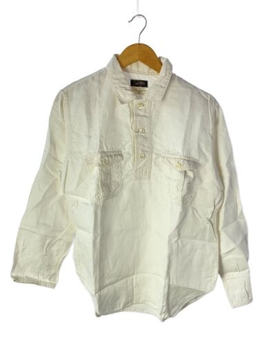 商品画像：長袖シャツ/16/コットン/WHT/S04 1