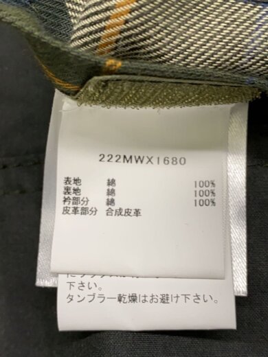 商品画像：キルティングジャケット/44/コットン/GRN/無地/222mwx1680// 4