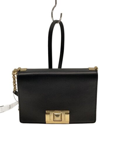 商品画像：ショルダーバッグ/レザー/BLK/293863// 1