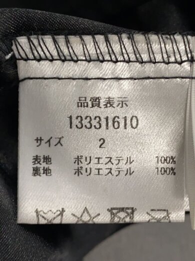 商品画像：スカート/2/ポリエステル/BLK// 6