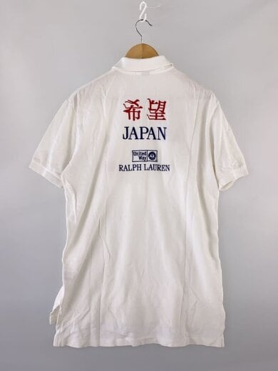 商品画像：ポロシャツ/M/コットン/WHT/無地// 2