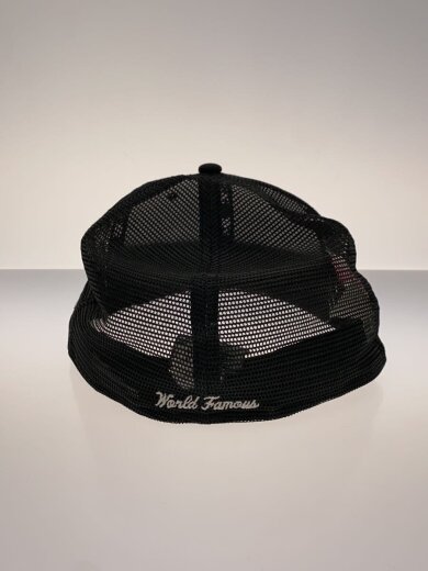 商品画像：メッシュキャップ/7 5/8/ポリエステル/BLK/メンズ 3