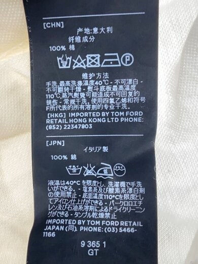 商品画像：ポロシャツ/--/コットン/WHT/無地// 4