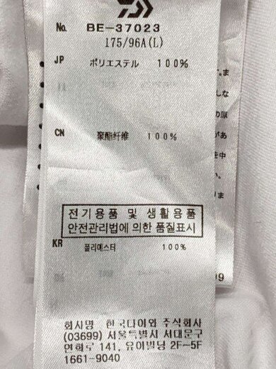 商品画像：Tシャツ/L/コットン/WHT/BE-37023// 4