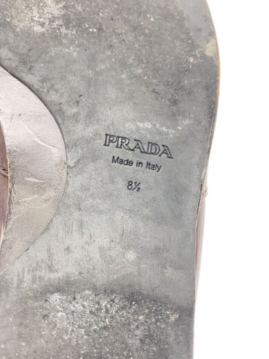 画像：PRADAドレスシューズ/US8.5/BRW/レザー5