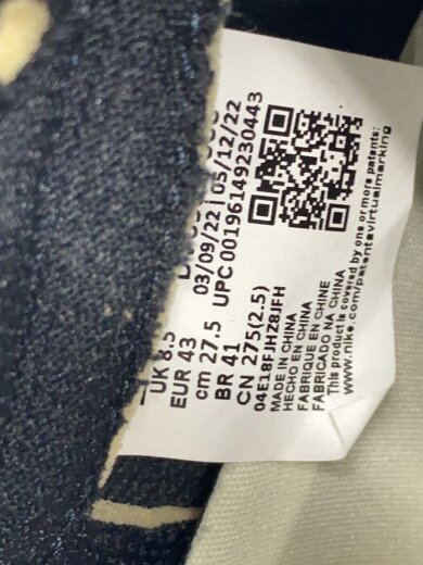 商品画像：ローカットスニーカー/27.5cm/BLK/DV0982-006 5