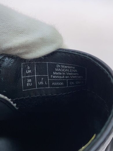 商品画像：ブーツ/UK5/BLK/レザー/22175001 5