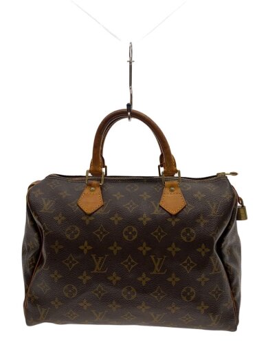 商品画像：1)スピーディ30_モノグラム・キャンバス/PVC/BRW 1